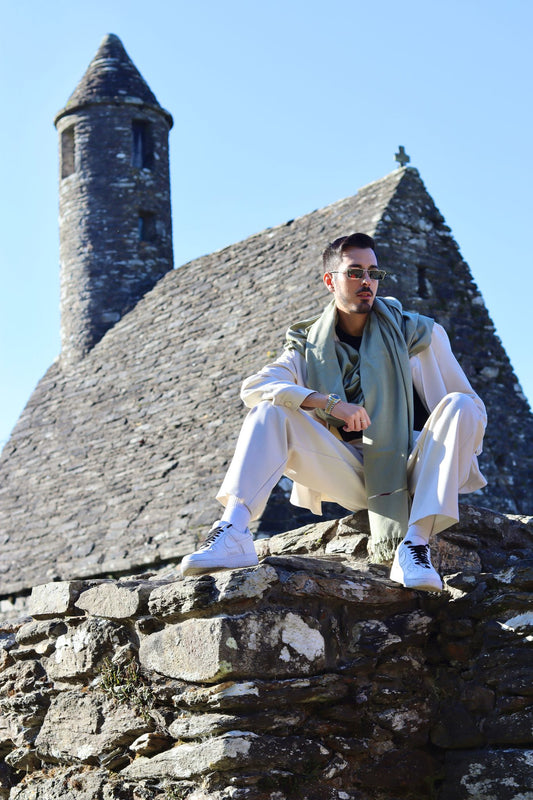 Shawl Cashmere Pistachio