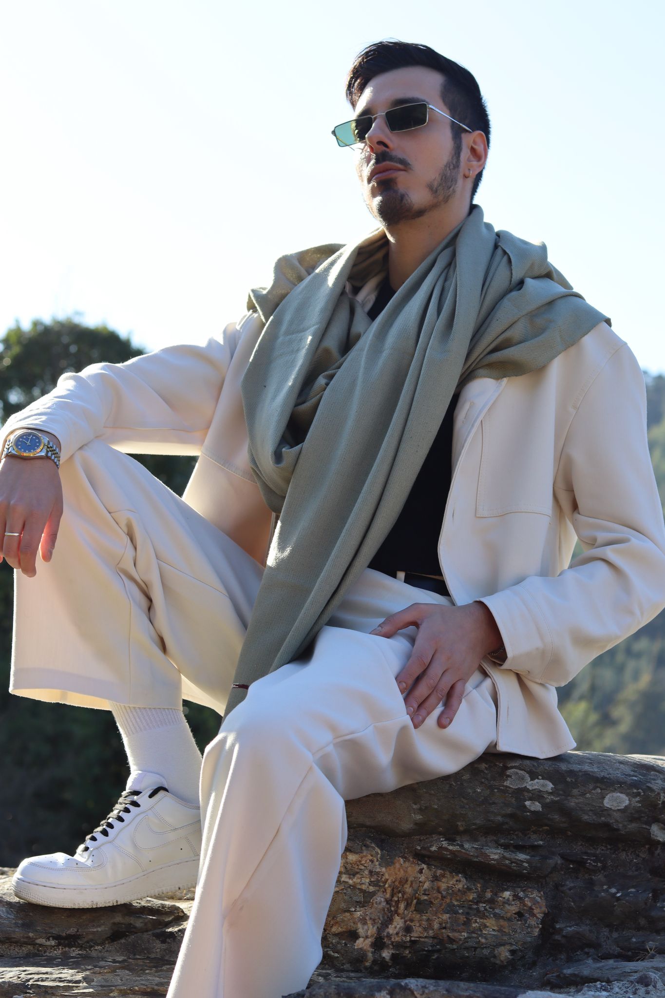Shawl Cashmere Pistachio