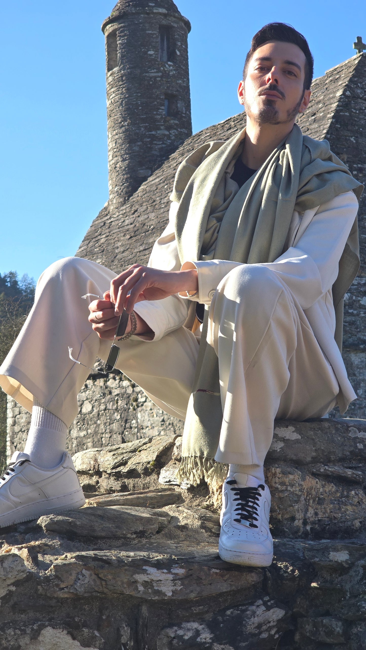 Shawl Cashmere Pistachio